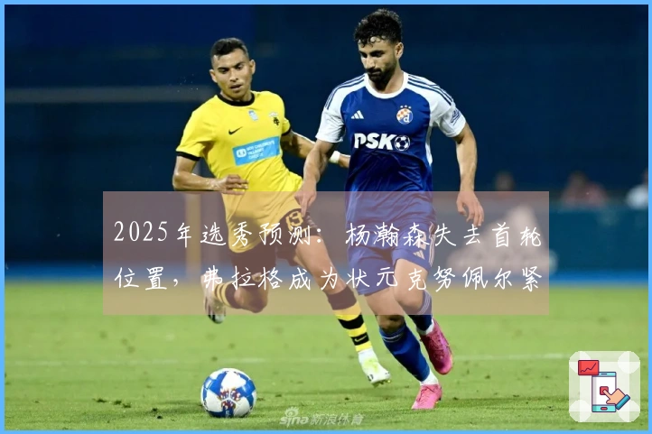 2025年选秀预测：杨瀚森失去首轮位置，弗拉格成为状元克努佩尔紧随其后